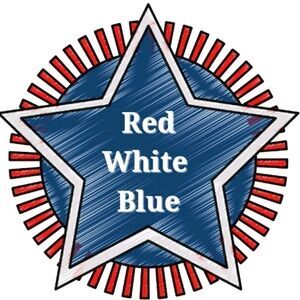 Red, white & blue 